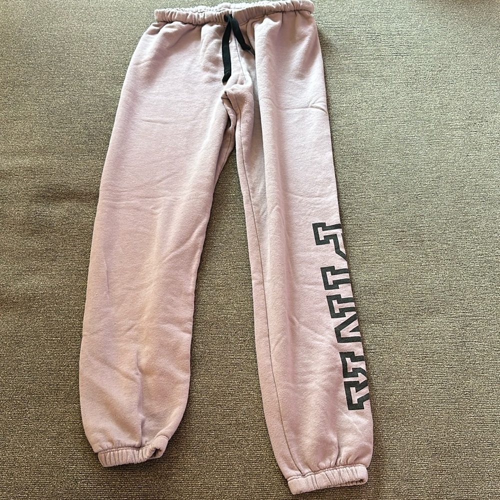 Pink brand joggers